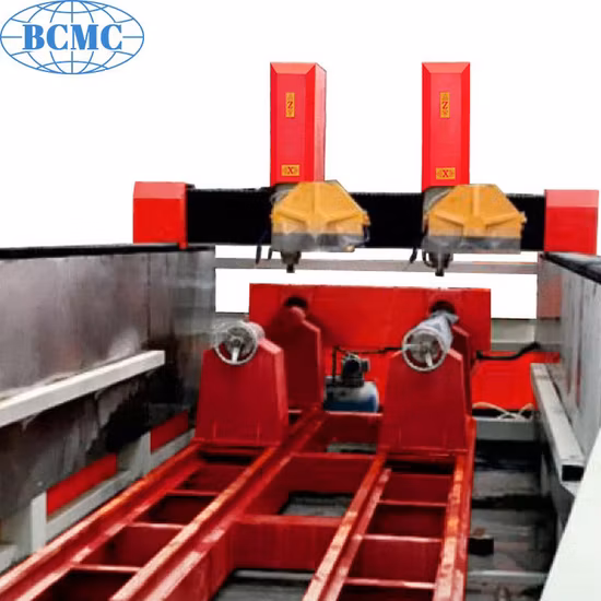 Bcmc automatique 3D CNC routeur série pierre sculpture Machine gravure pierre pilier machines prix pierre courbe Machine